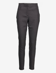 FIVEUNITS - Angelie Pure 722 Navy Mix Weave - slim fit trousers - navy mix weave - 0