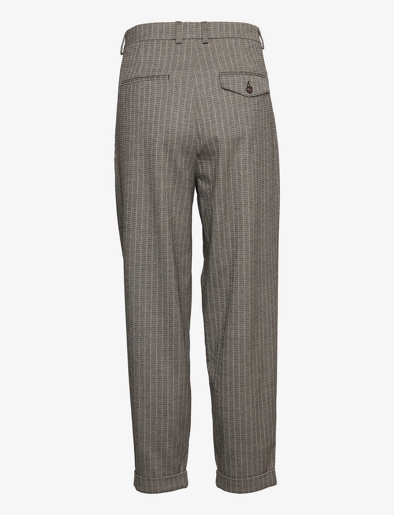 FIVEUNITS - Malou 754 Brown Sand Herringbone - brown sand herringbone - 2