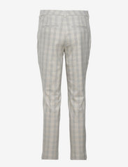 FIVEUNITS - Kylie Crop 734 Soft Grey Check - formell - soft grey check - 1