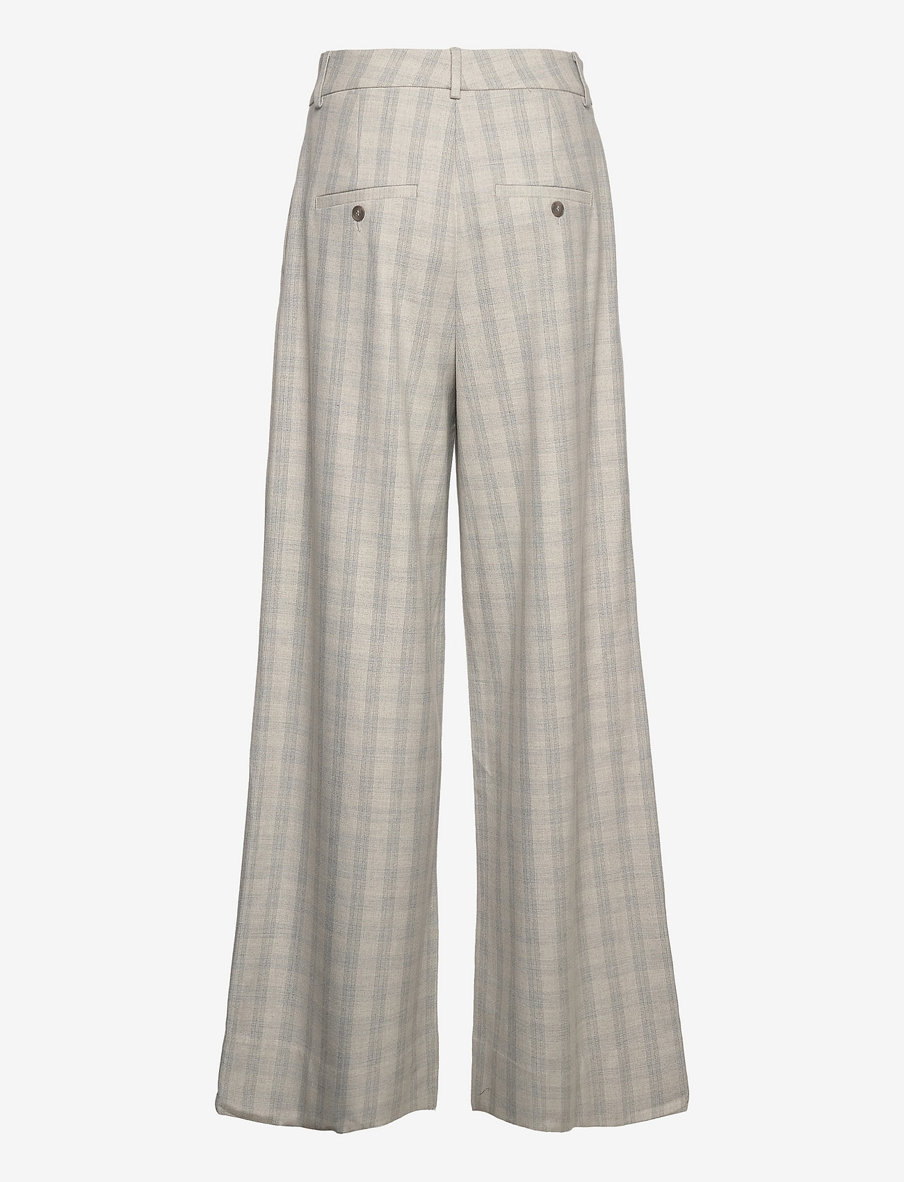 FIVEUNITS - Karen 734 Soft Grey Check - tailored trousers - soft grey check - 1