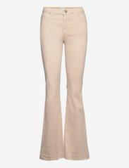 FIVEUNITS - Naomi 741 Silver Sand - flared jeans - silver sand - 0