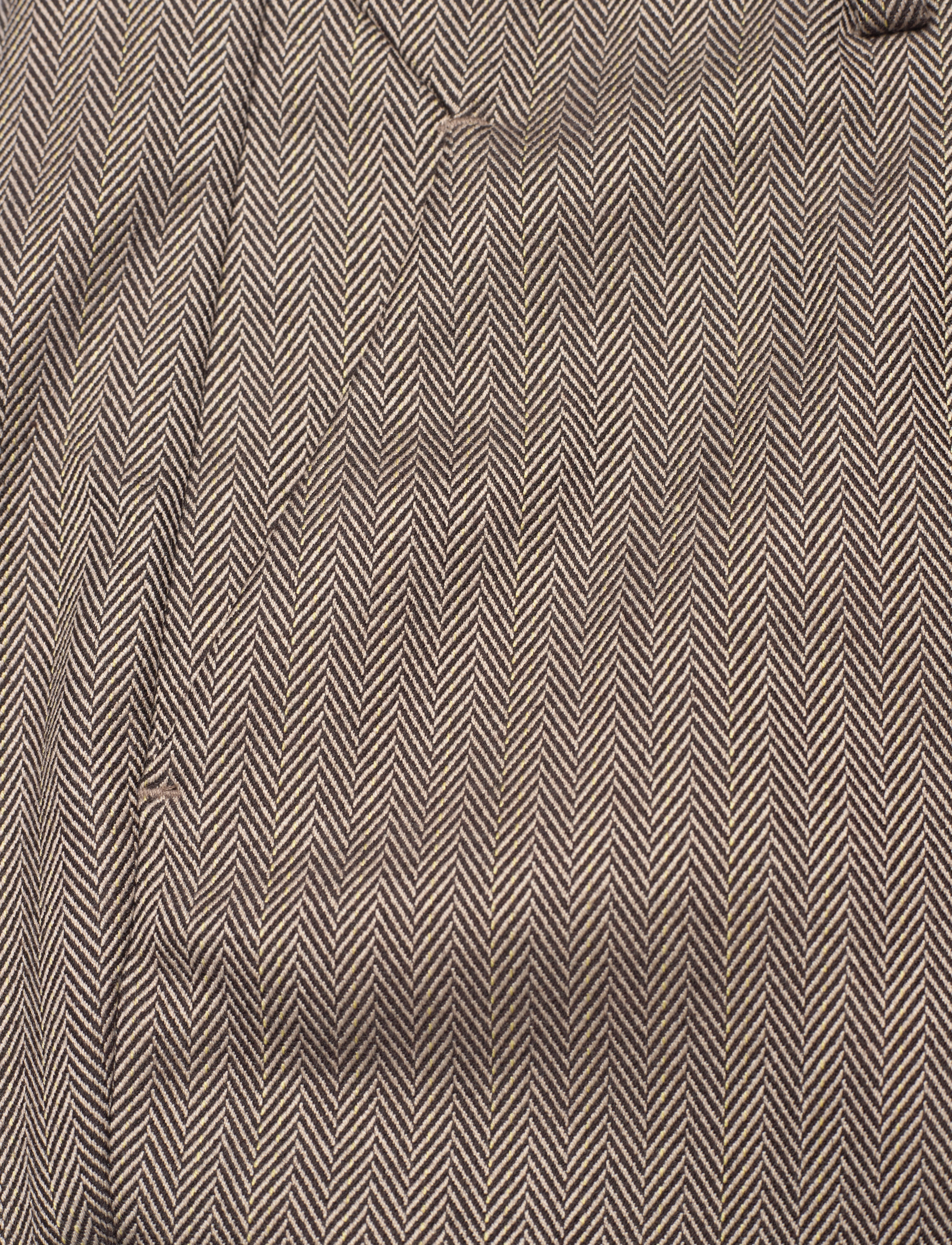 FIVEUNITS - Kylie Crop - brown herringbone - 2