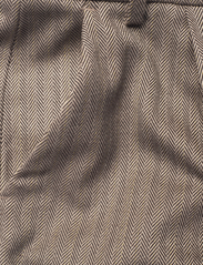 FIVEUNITS - Malou - broeken met rechte pijp - brown herringbone - 8