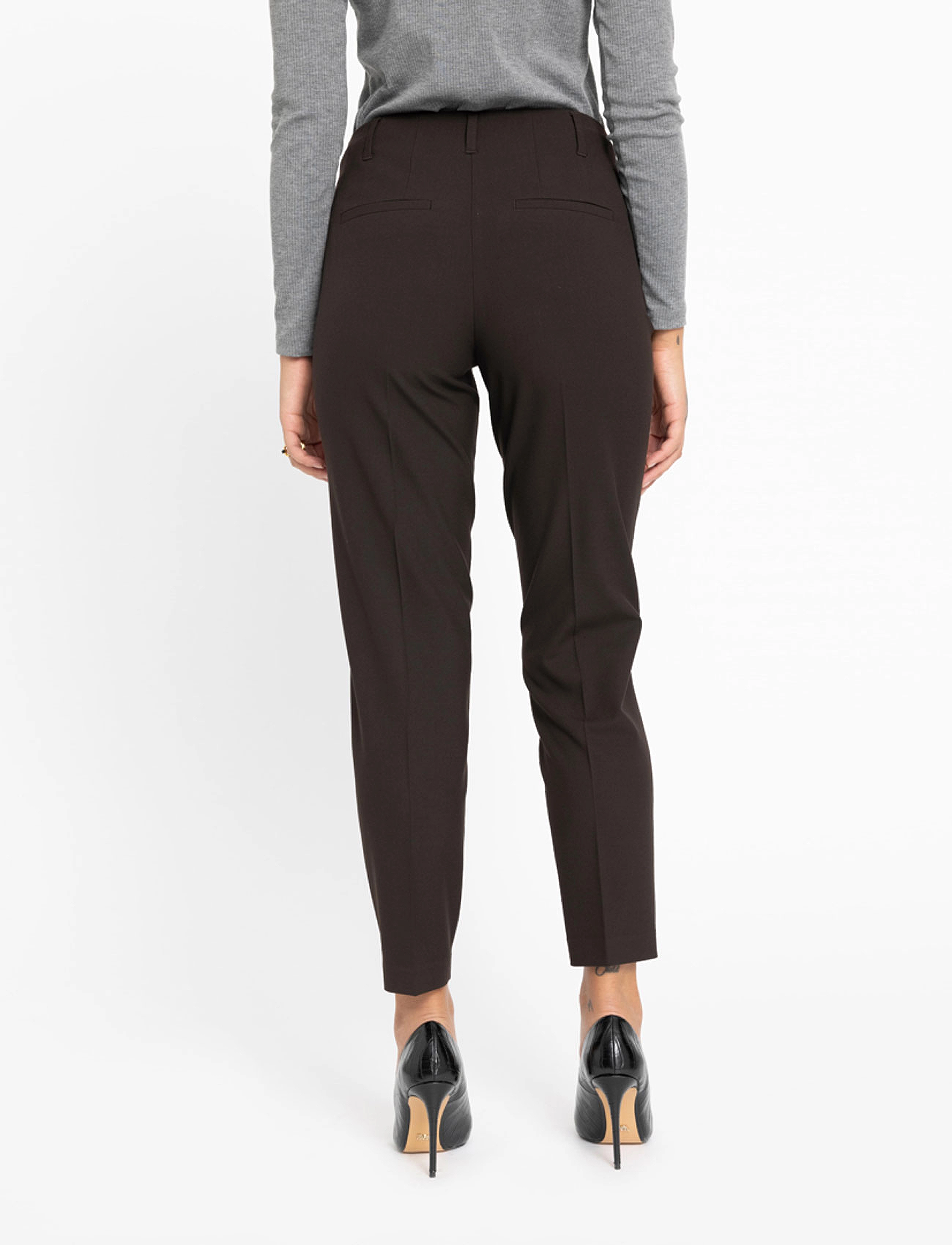 FIVEUNITS - JuliaFV - dark brown melange - 4