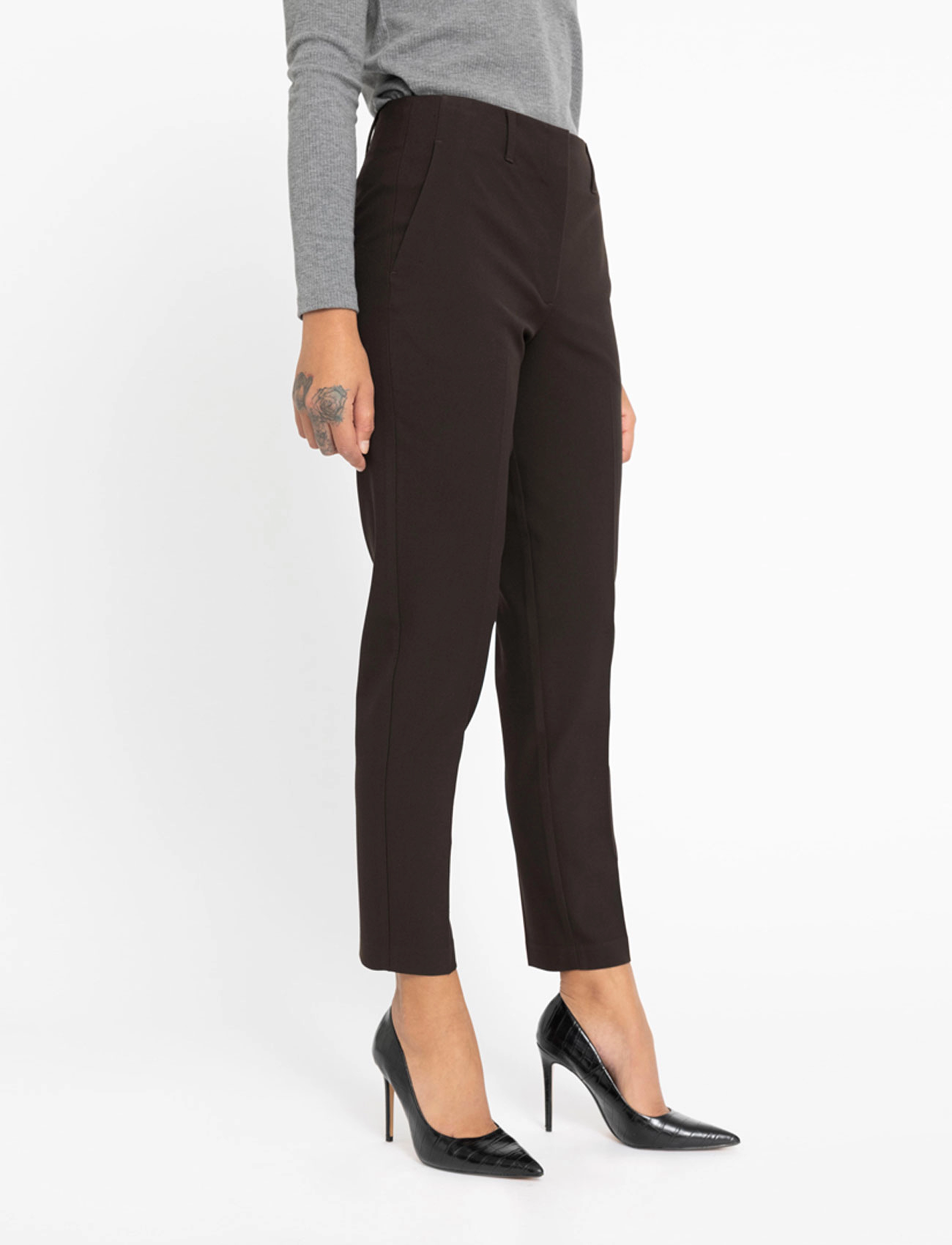 FIVEUNITS - JuliaFV - dark brown melange - 5