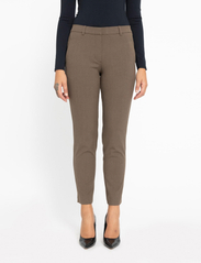 FIVEUNITS - Kylie Crop - tailored trousers - truffle melange - 3