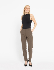 FIVEUNITS - Sarah - tailored trousers - truffle melange - 0