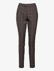 FIVEUNITS - Angelie Pure - tailored trousers - brown check - 0