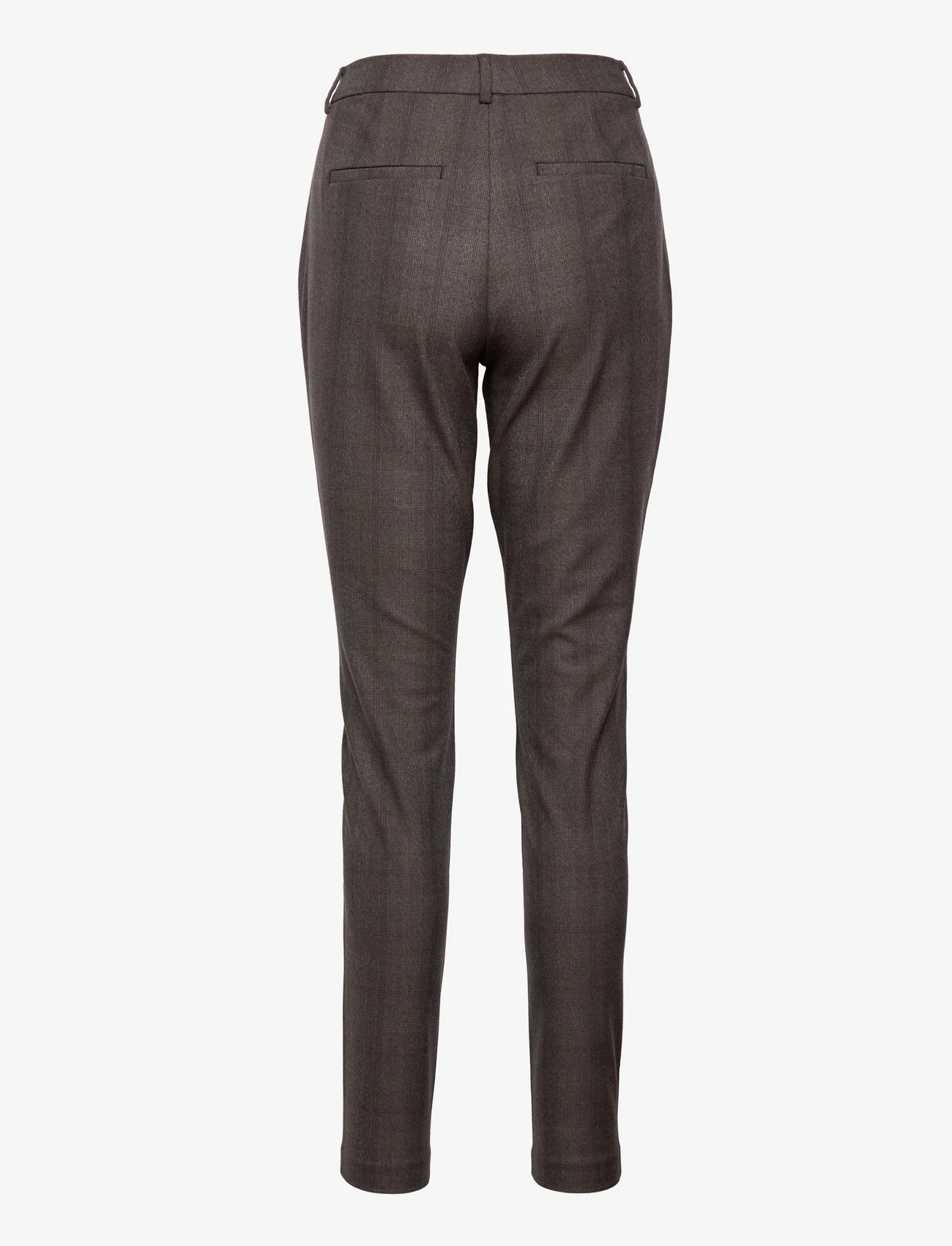 FIVEUNITS - Angelie Pure - tailored trousers - brown check - 1