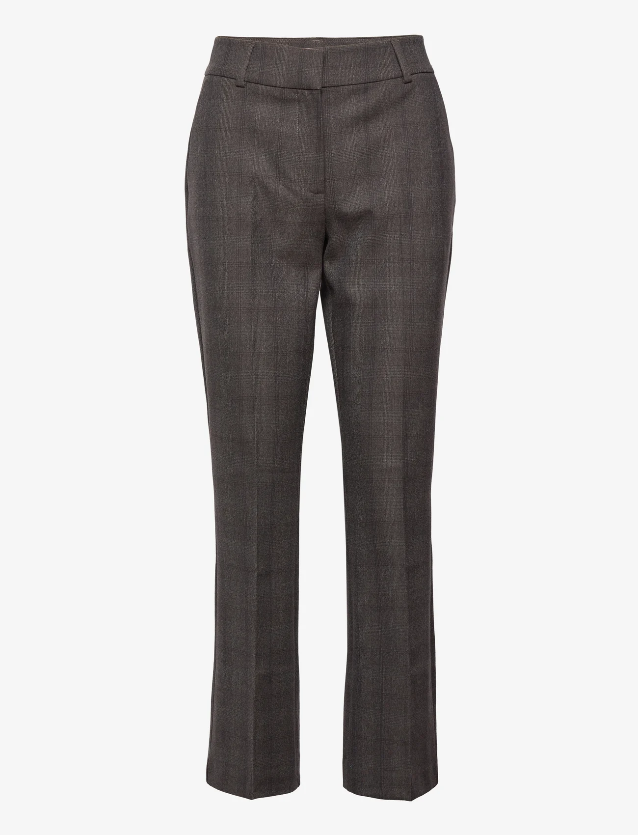 FIVEUNITS - Clara Ankle - tailored trousers - brown check - 0