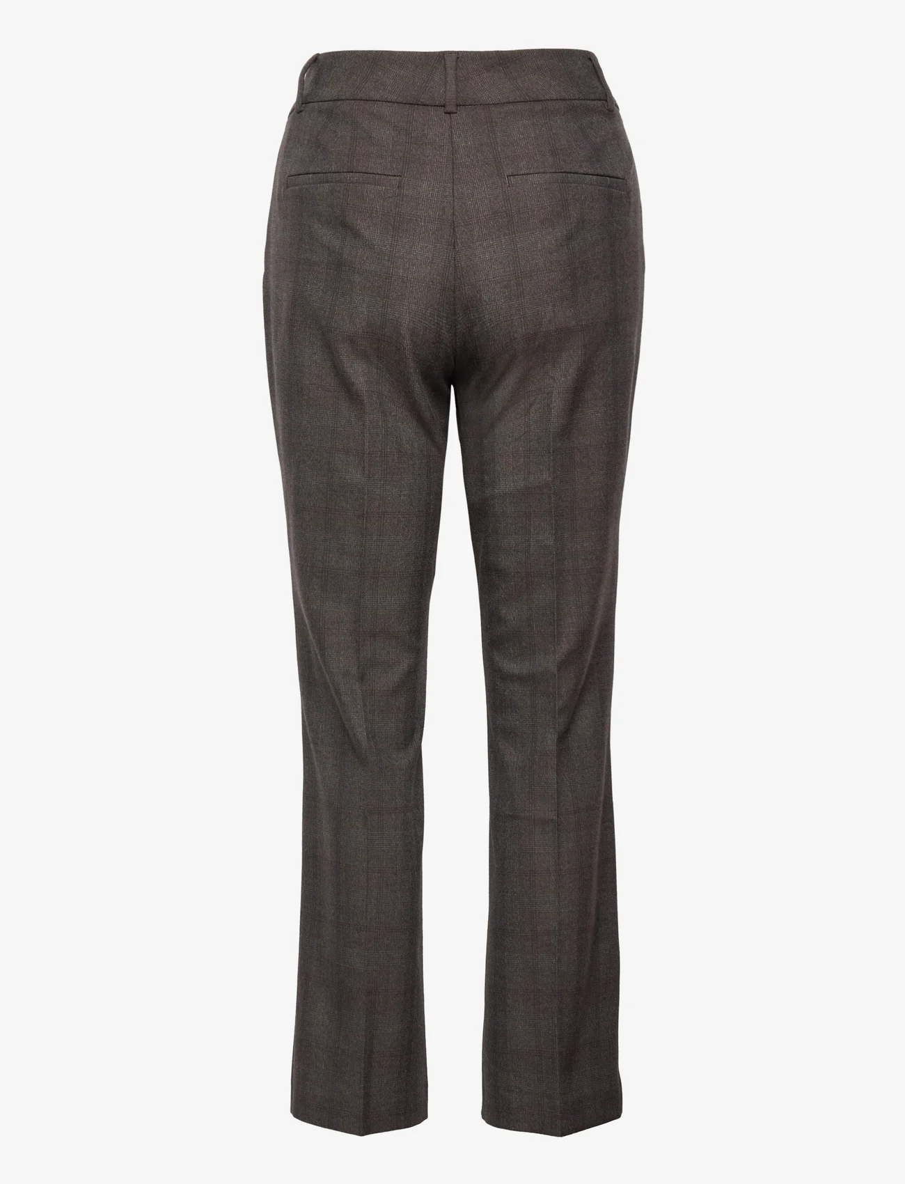 FIVEUNITS - Clara Ankle - tailored trousers - brown check - 1