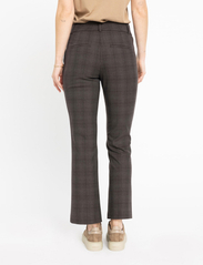 FIVEUNITS - Clara Ankle - tailored trousers - brown check - 4