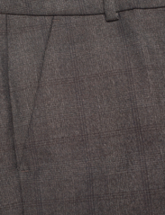 FIVEUNITS - Clara Ankle - dalykinio stiliaus kelnės - brown check - 8