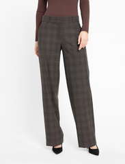 FIVEUNITS - Dena - tailored trousers - brown check - 3