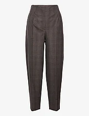 FIVEUNITS - Hailey - tailored trousers - brown check - 0