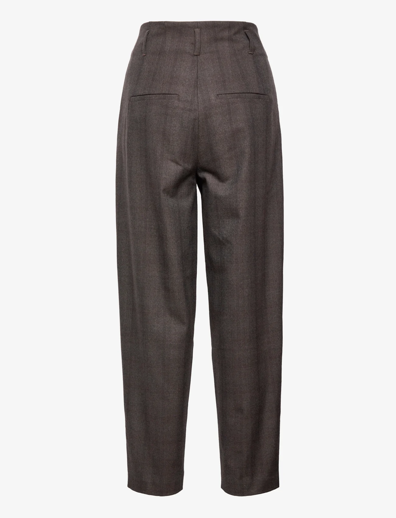 FIVEUNITS - Hailey - tailored trousers - brown check - 1