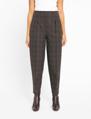 FIVEUNITS - Hailey - tailored trousers - brown check - 3