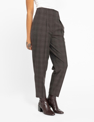 FIVEUNITS - Hailey - dalykinio stiliaus kelnės - brown check - 5