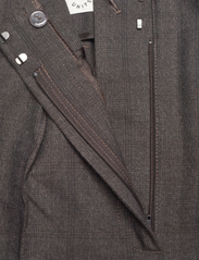 FIVEUNITS - Hailey - dalykinio stiliaus kelnės - brown check - 9