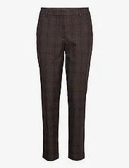 FIVEUNITS - Kylie Crop - tailored trousers - brown check - 0