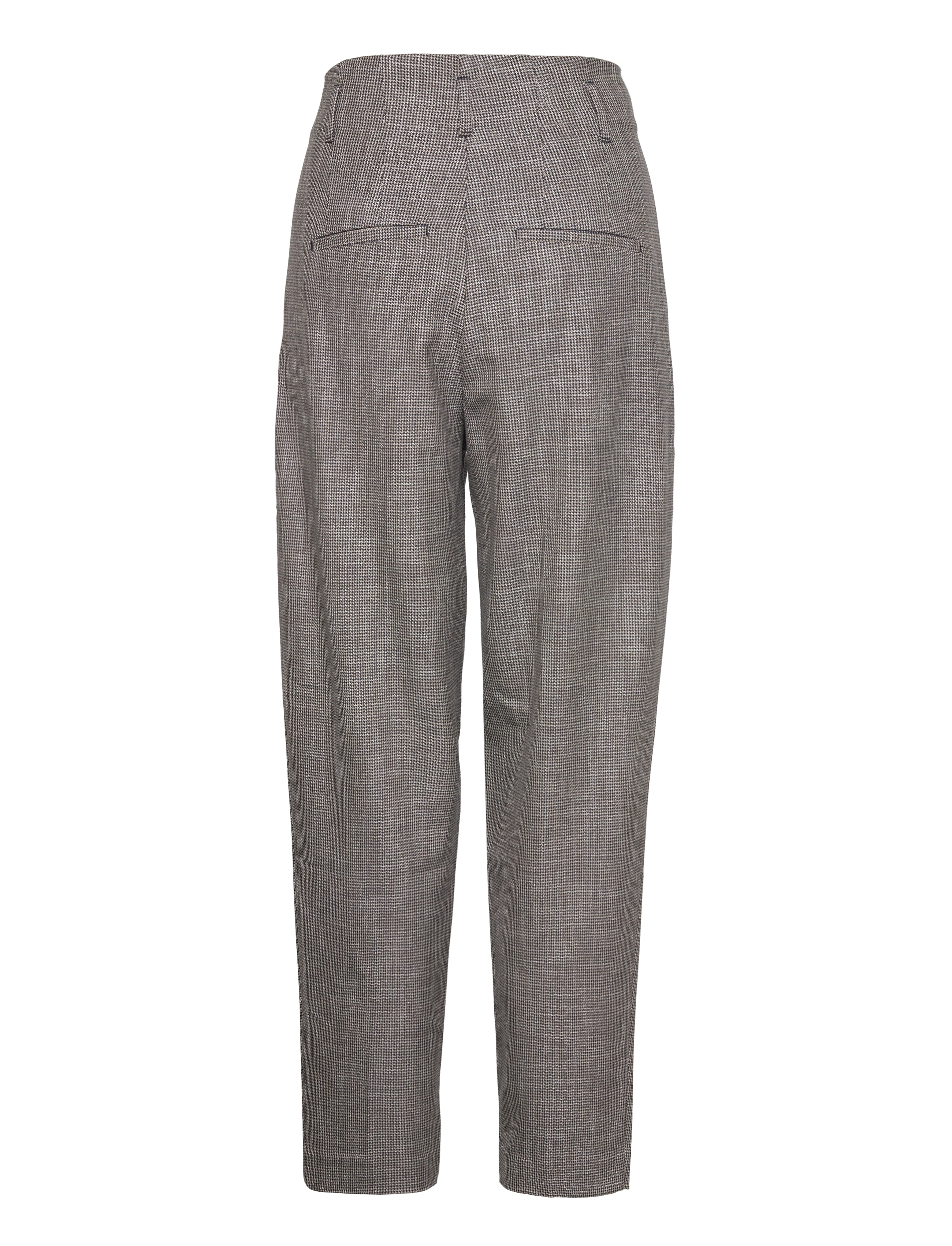 FIVEUNITS - Hailey - rette bukser - navy mini houndstooth - 2