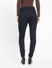 FIVEUNITS - Angelie Pure - tailored trousers - navy dashed pinstripe - 4