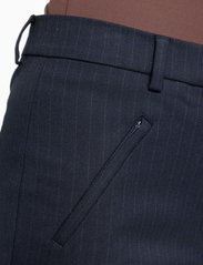 FIVEUNITS - Angelie Pure - tailored trousers - navy dashed pinstripe - 6