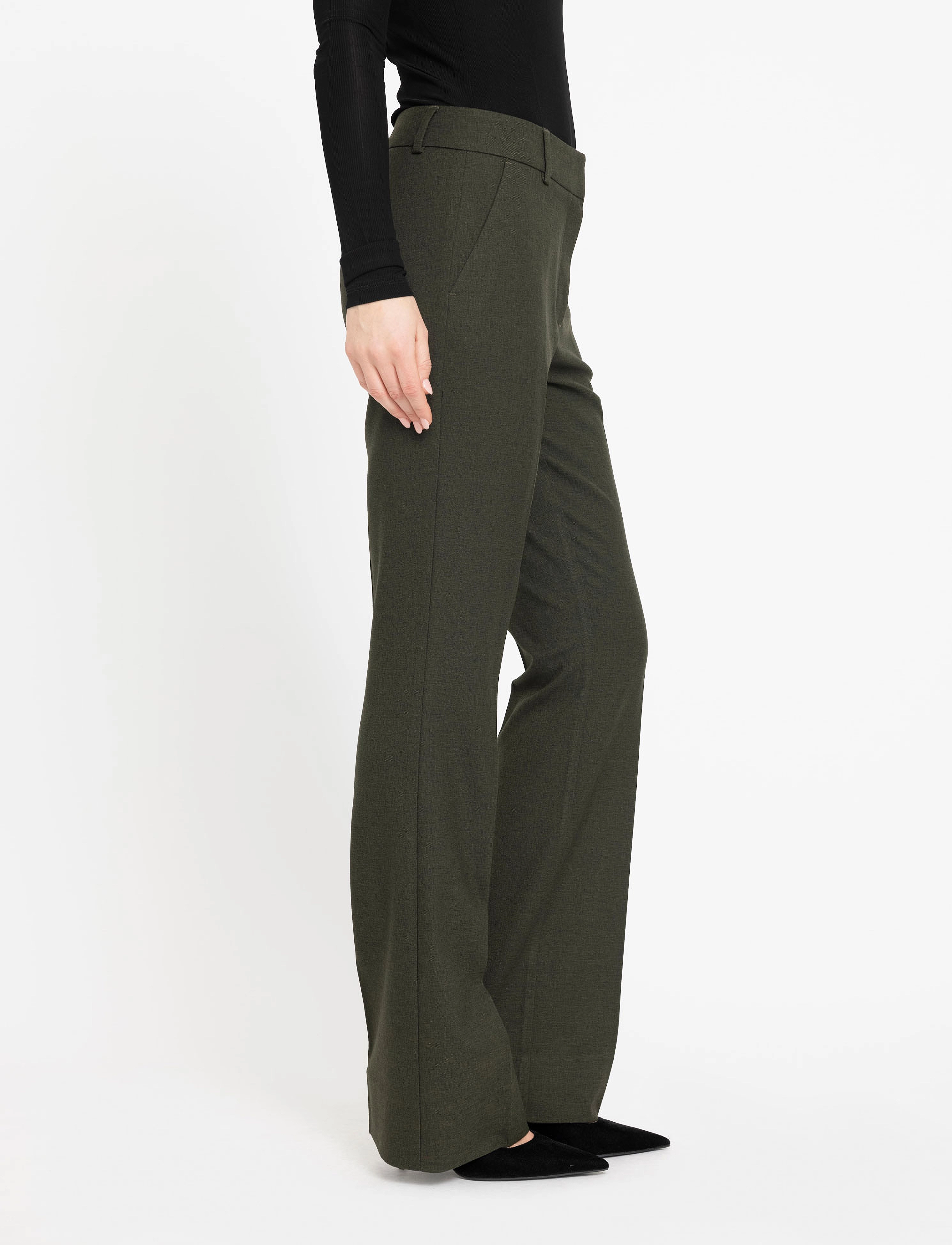 FIVEUNITS - Clara - dark green melange - 5