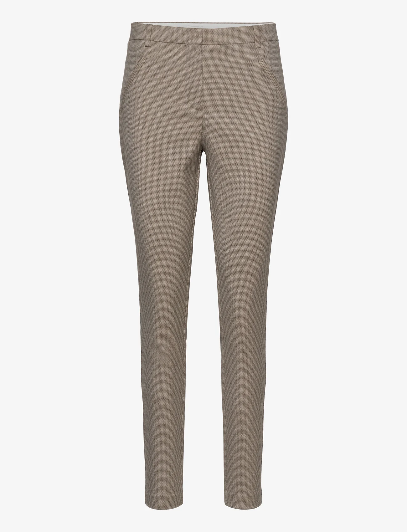 FIVEUNITS - Angelie Pure 018 Sand Brown Mix - slim fit trousers - sand brown mix - 0