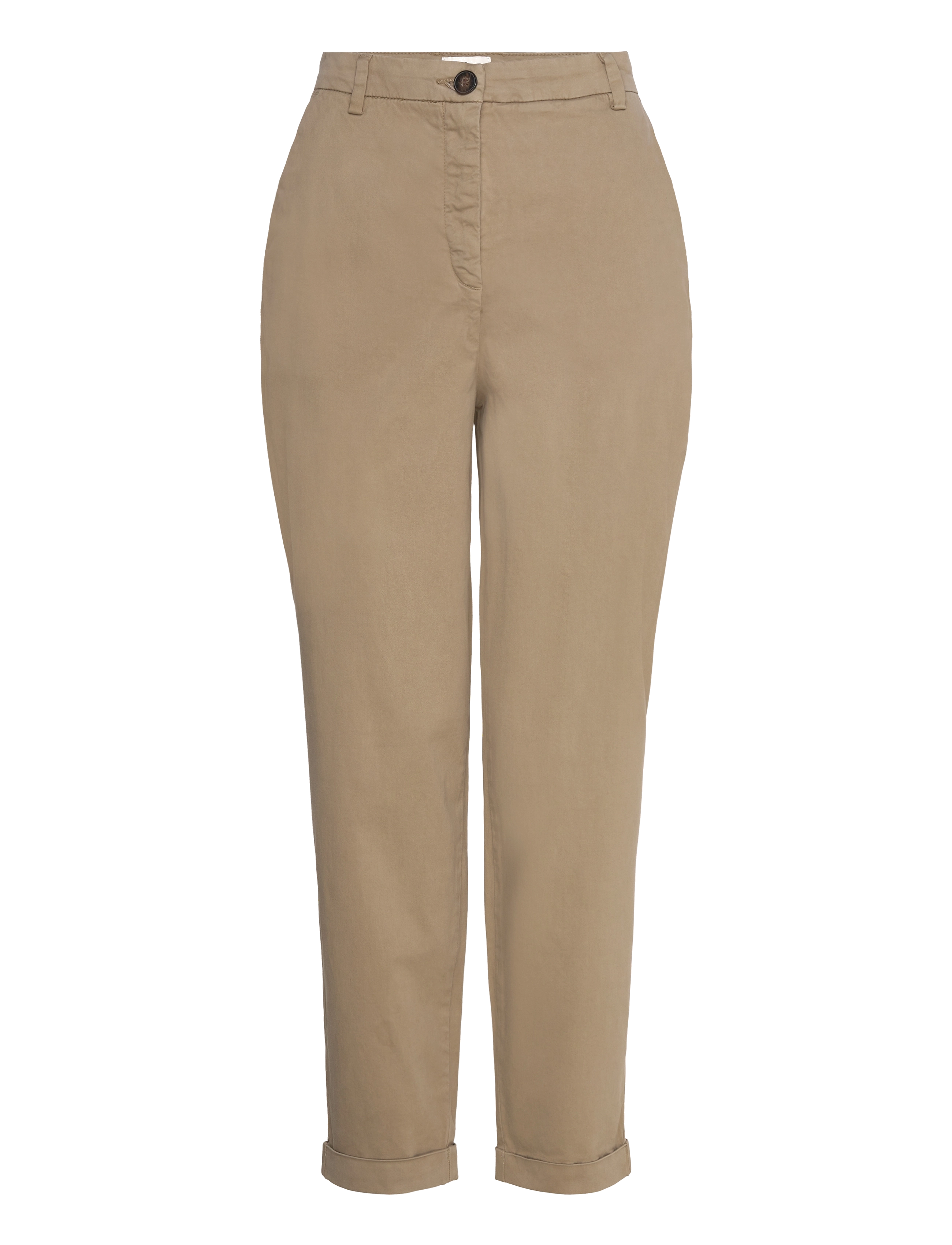 FIVEUNITS Emmafv, Kvinder, Højtaljede Bukser, Beige, Str: 26