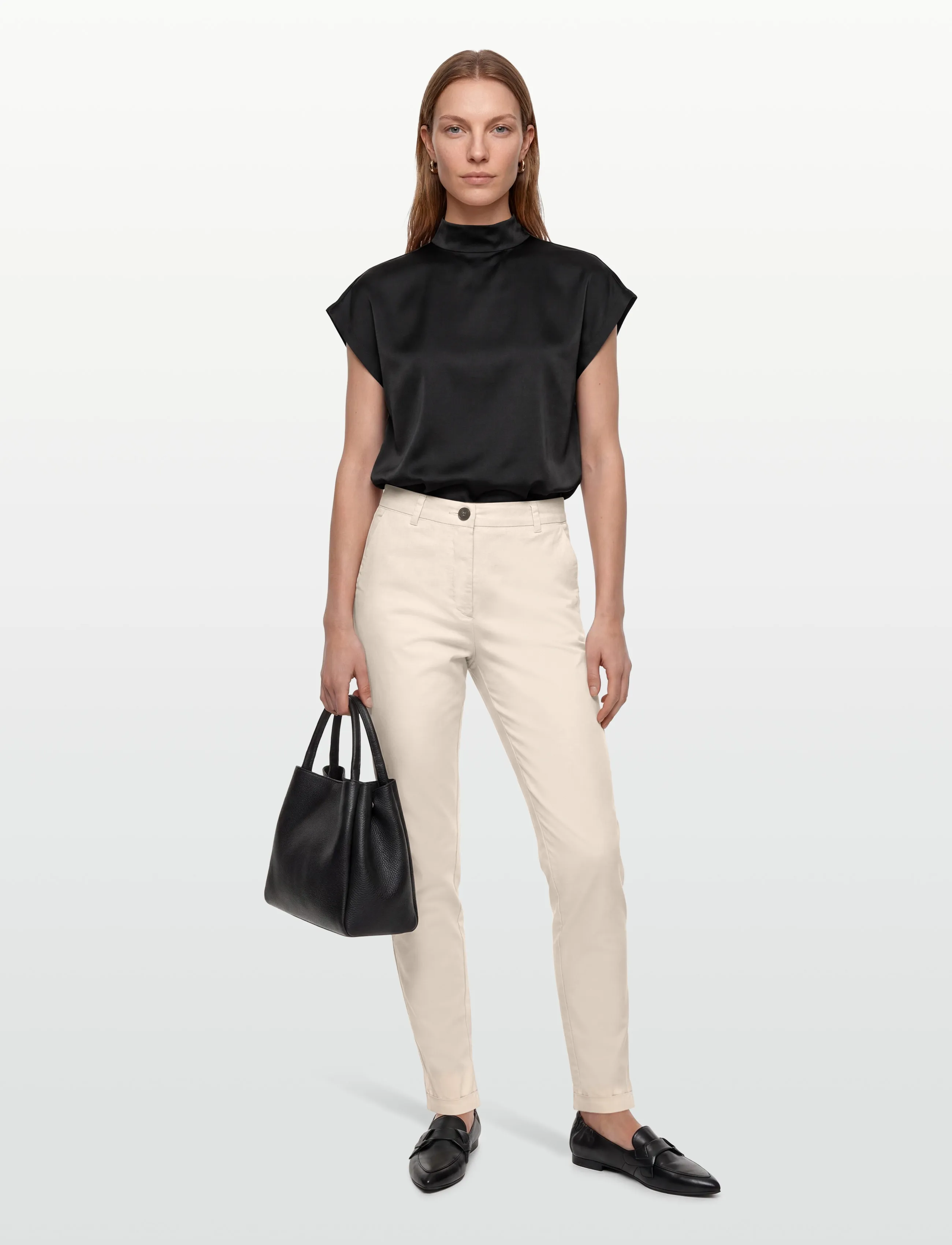 FIVEUNITS Emmafv, 31, Trousers, Creme - Chinos, Frauen
