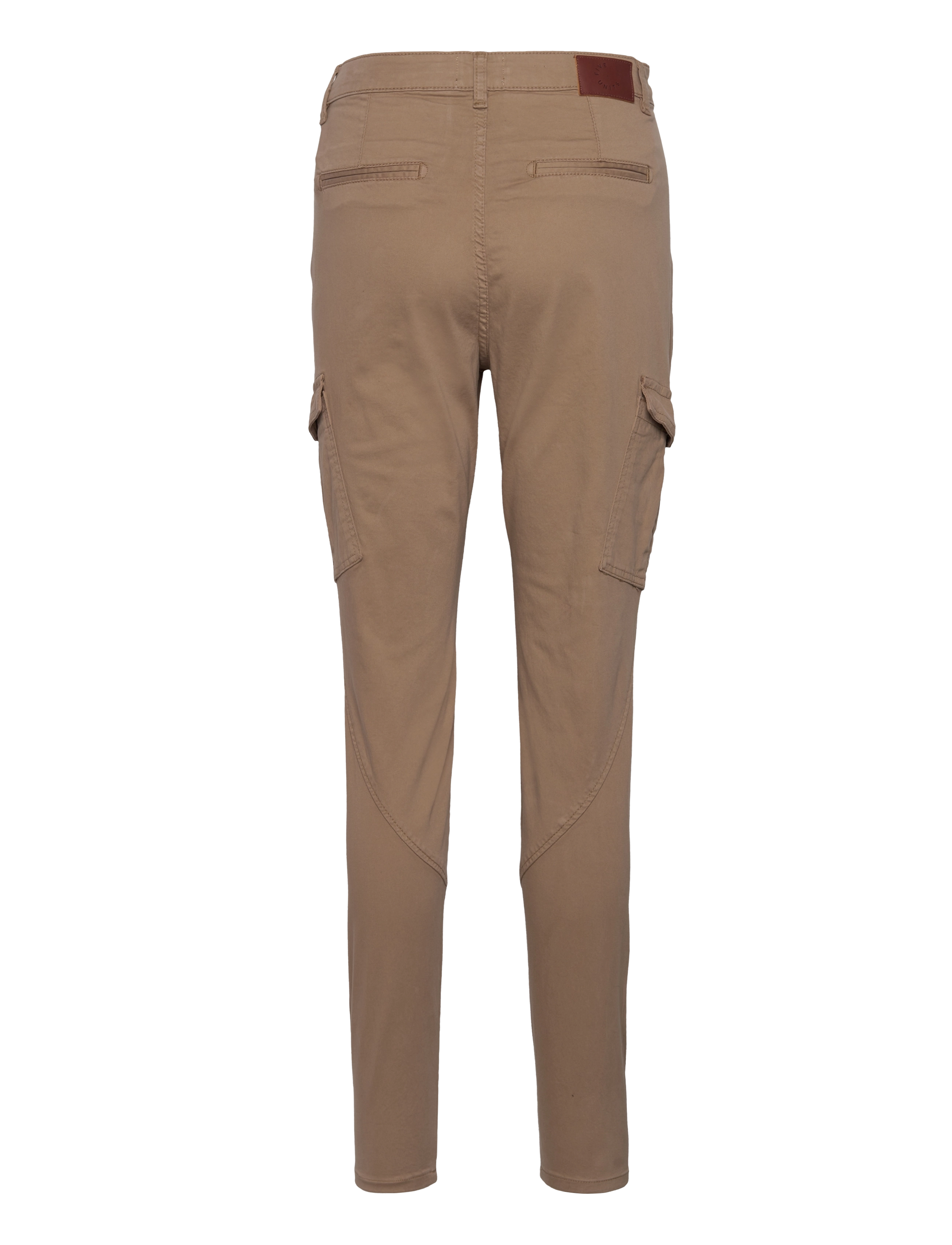 FIVEUNITS - Jolie Cargo 057 Teak Brown - cargobukser - teak brown - 1