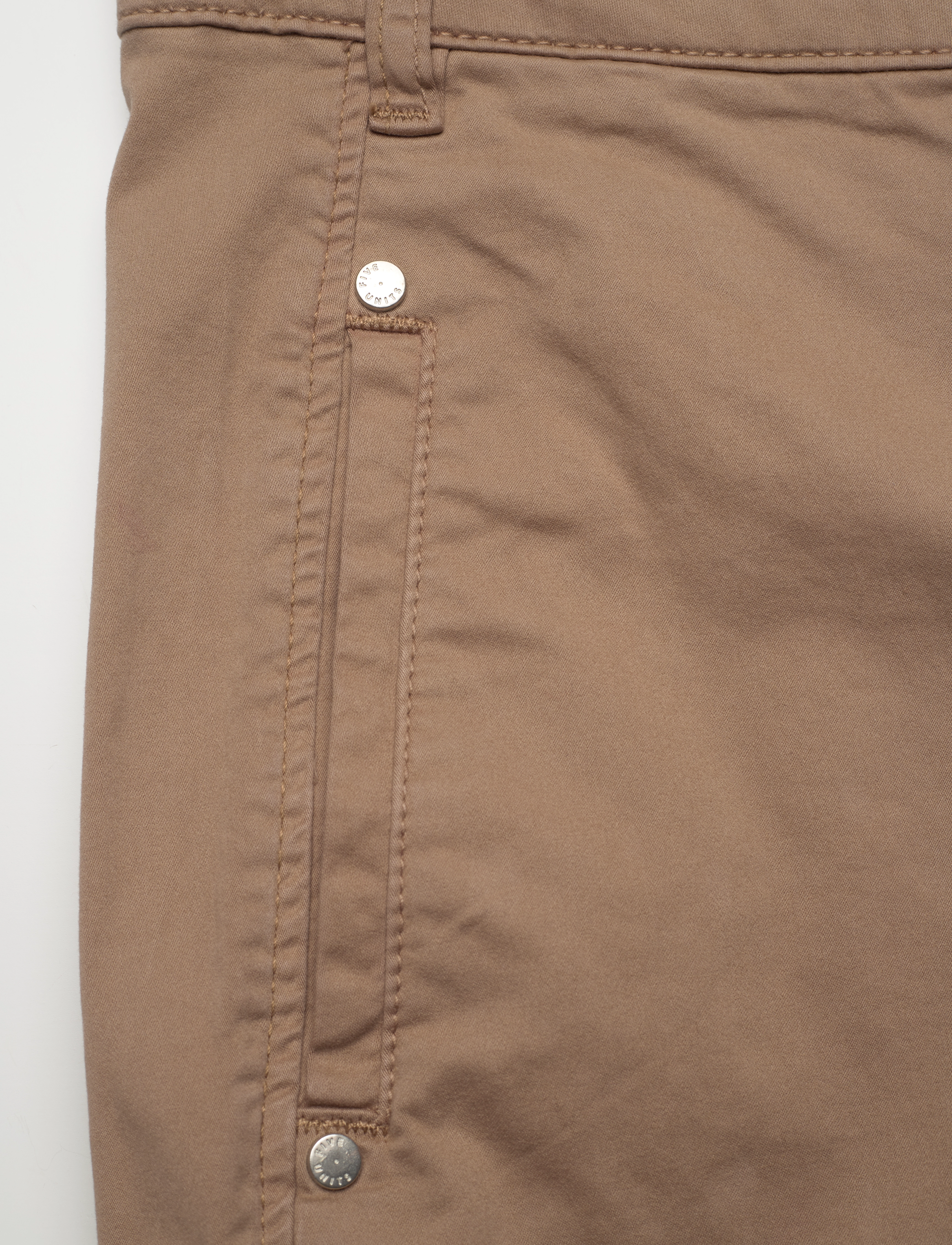 FIVEUNITS - Jolie Cargo 057 Teak Brown - cargobukser - teak brown - 2