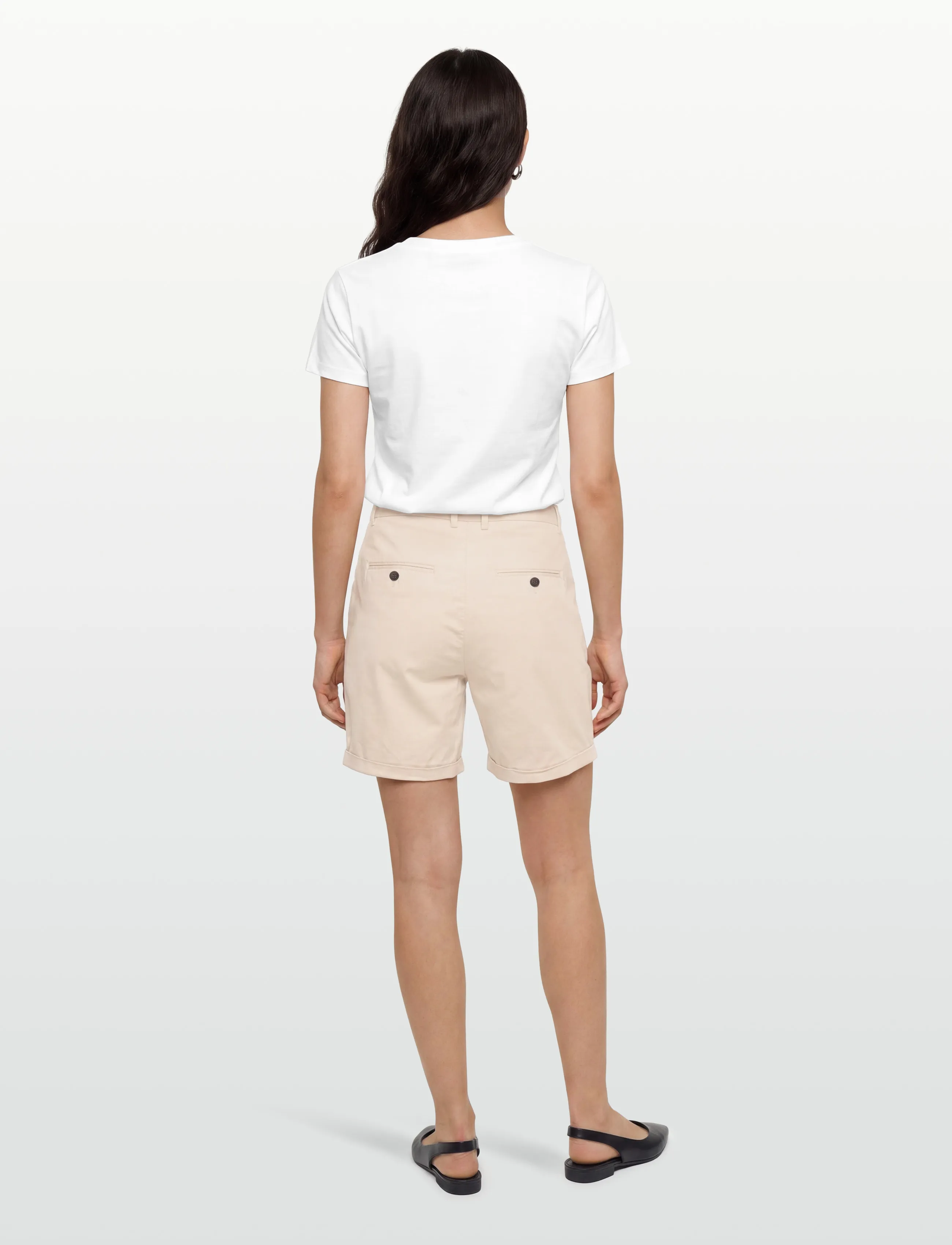 FIVEUNITS - EmmaFV Shorts - chino shorts - moonbeam - 4
