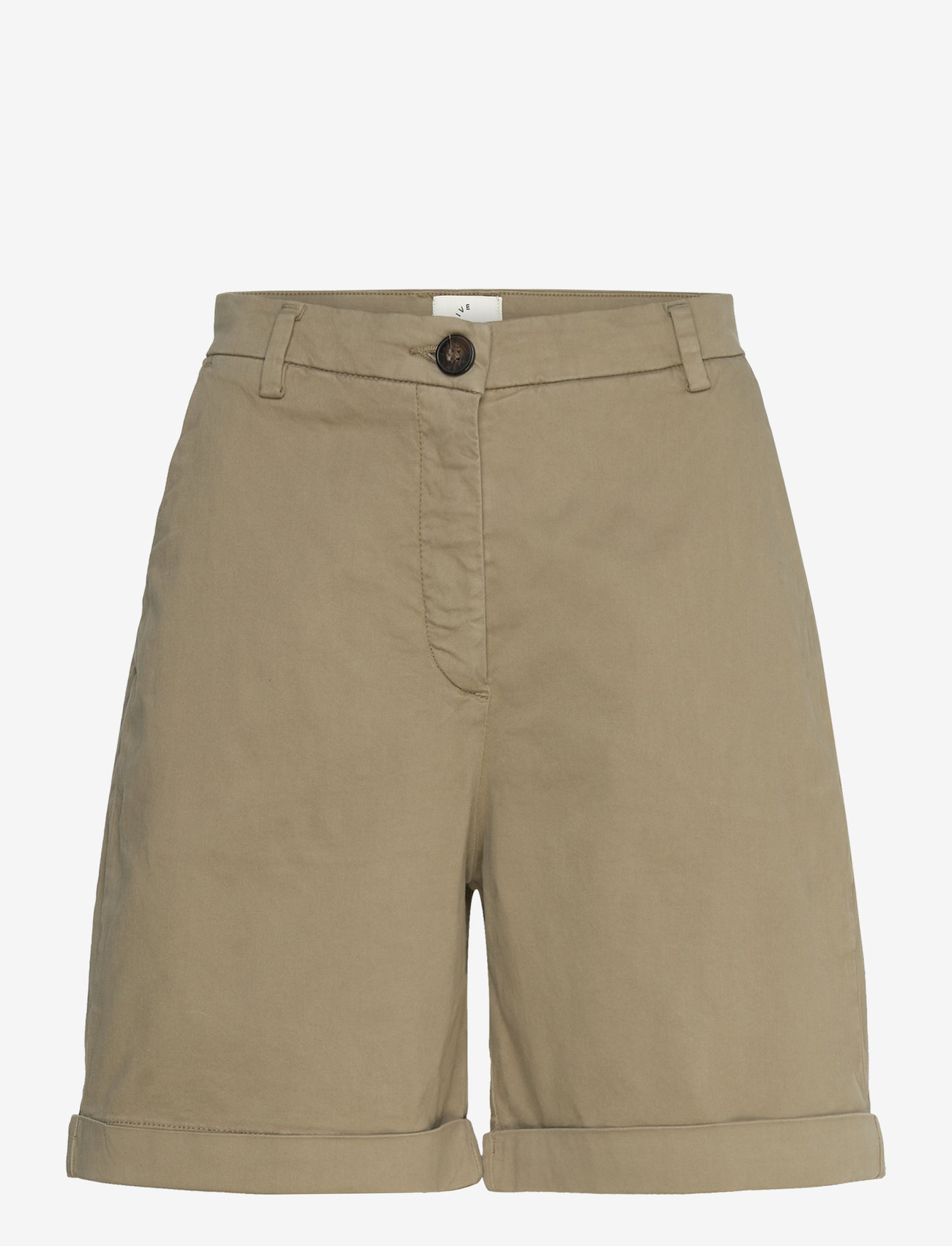 FIVEUNITS - EmmaFV Shorts - chino shorts - green tea - 0