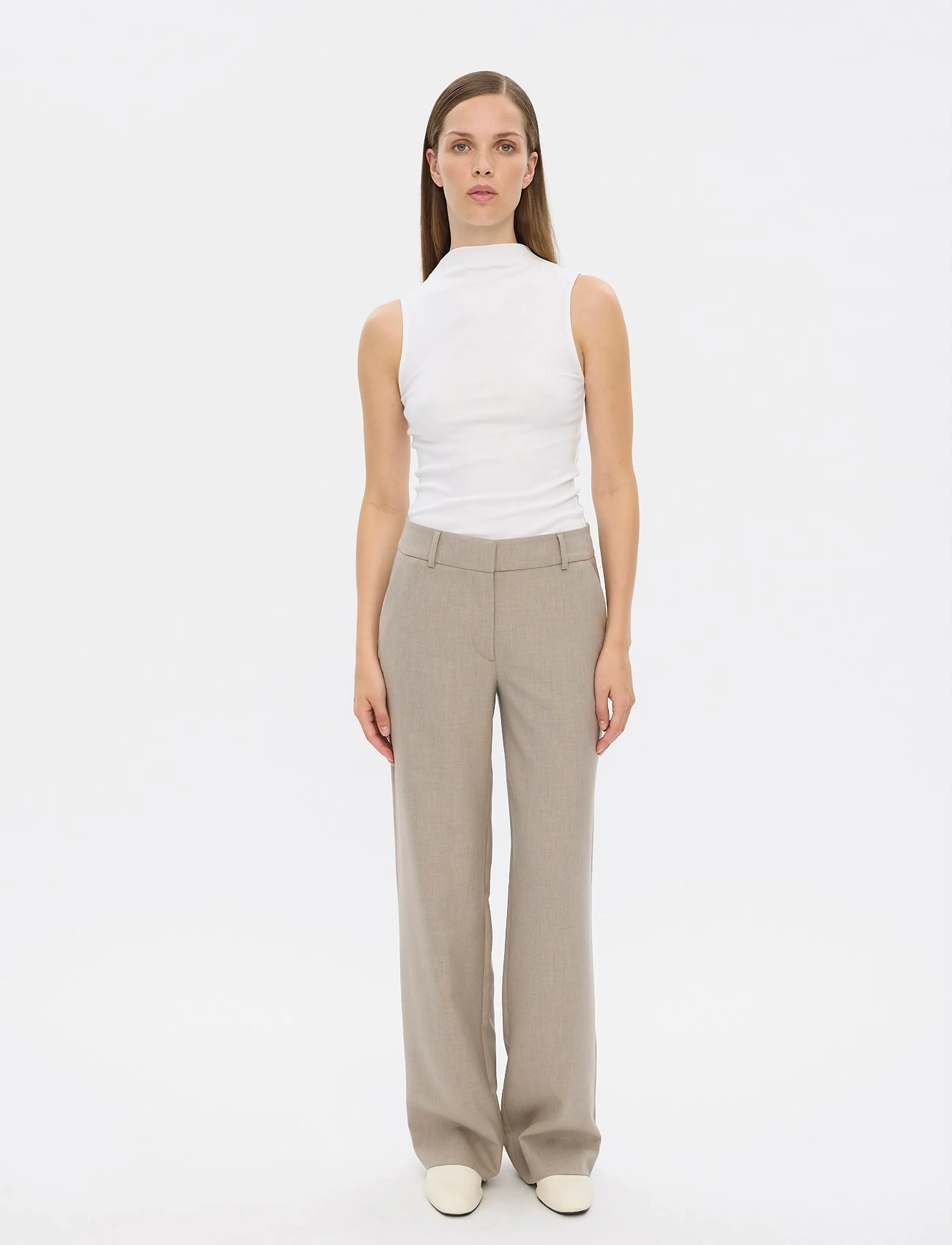 FIVEUNITS DenaFV - Kläder - OAK MELANGE / beige