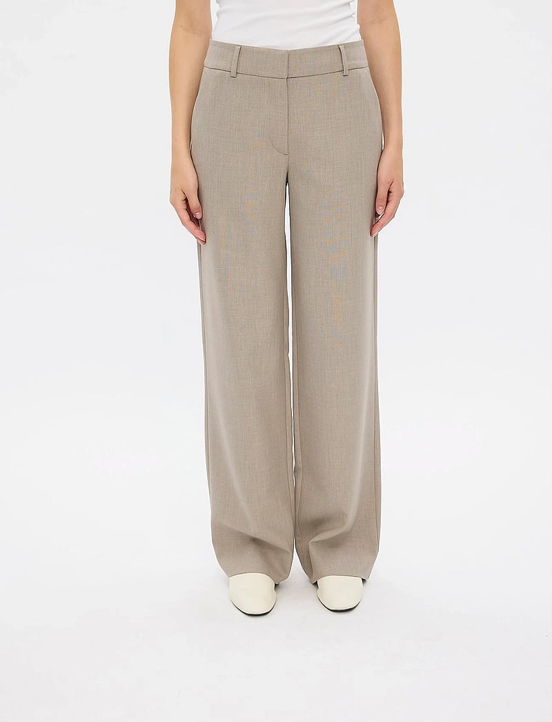 FIVEUNITS - DenaFV - kostymbyxor - oak melange - 3