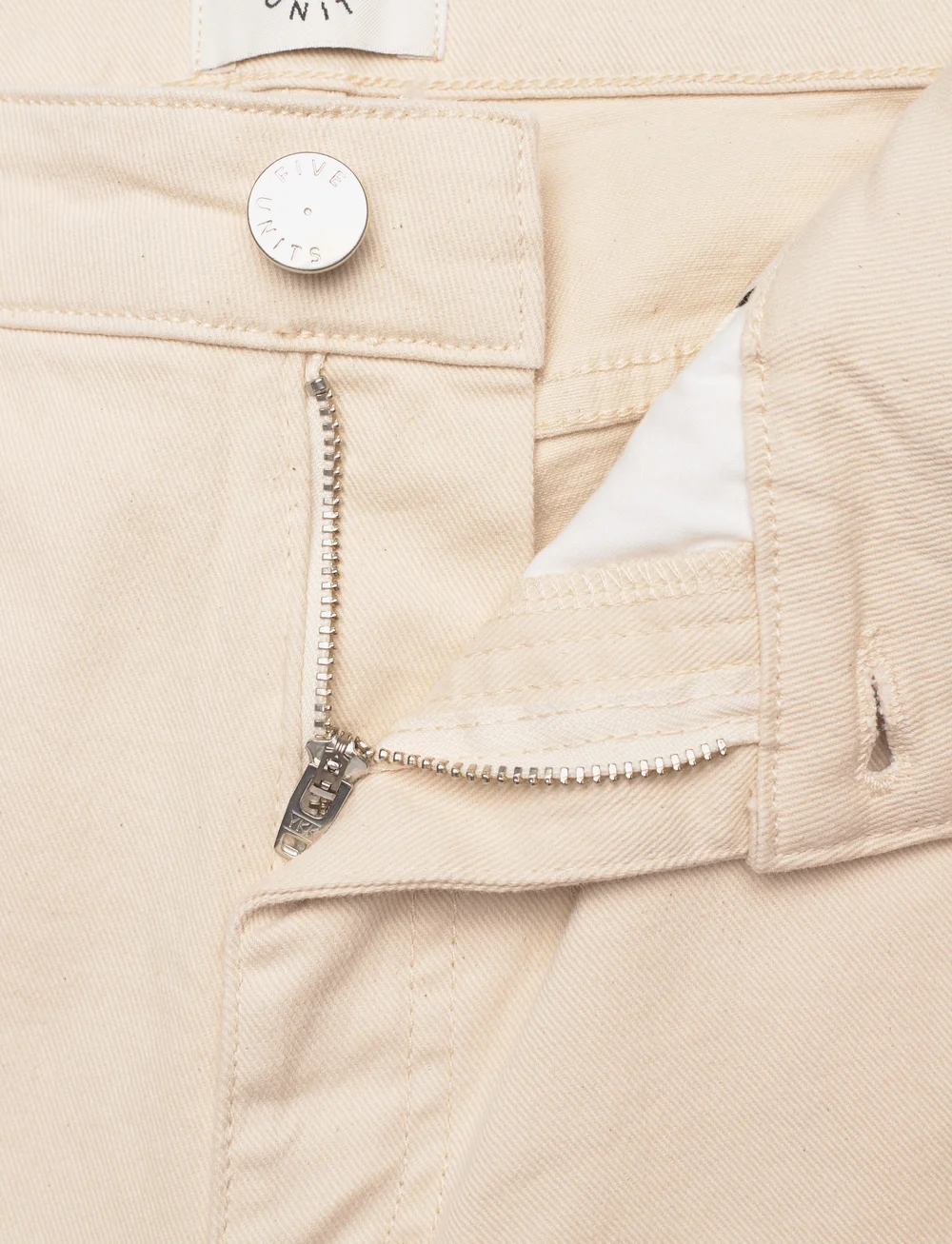 FIVEUNITS - MollyFV Ankle - džinsa bikses ar taisnām starām - natural - 3