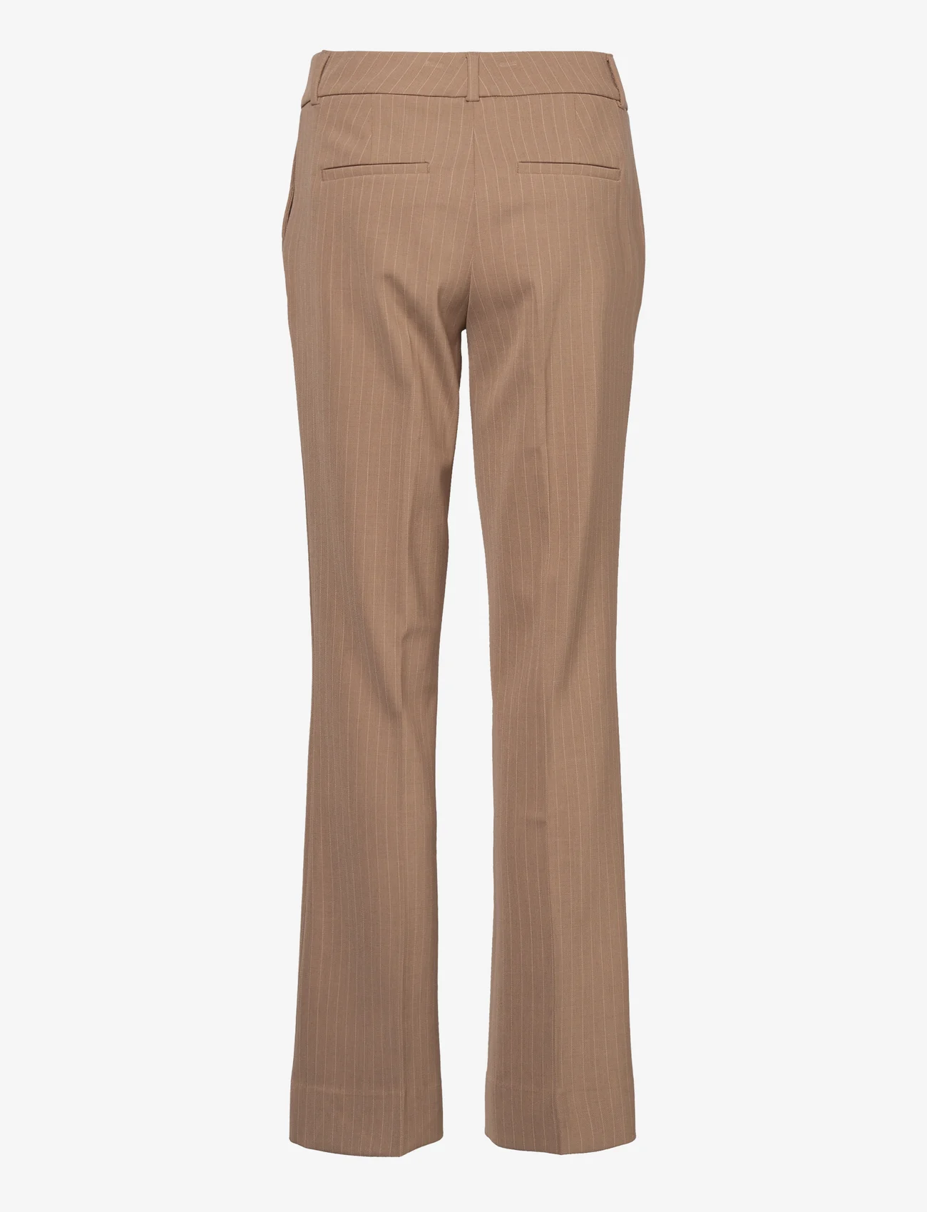 FIVEUNITS - Clara 510 Light Brown Pin - tailored trousers - light brown pin - 1