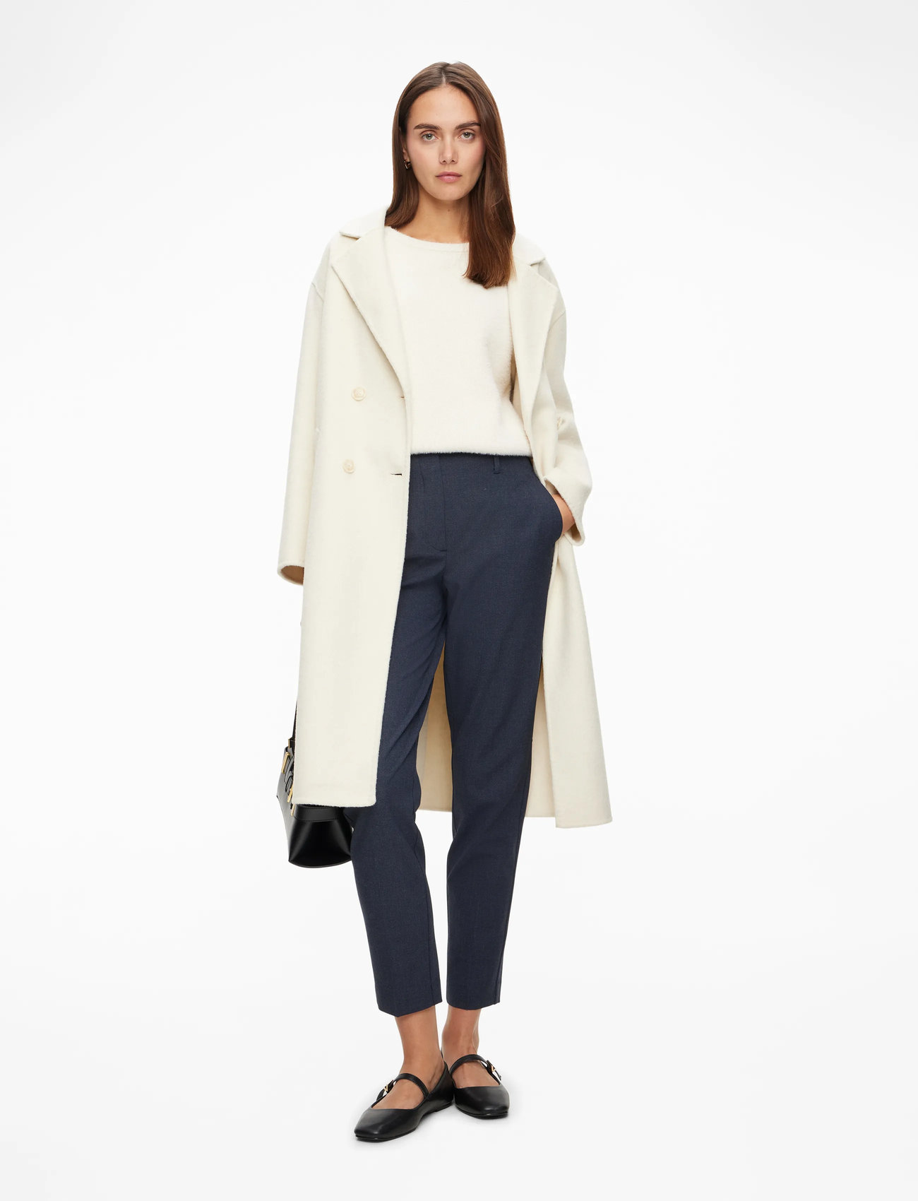 FIVEUNITS - JuliaFV - slim fit-byxor - blue grey melange - 2