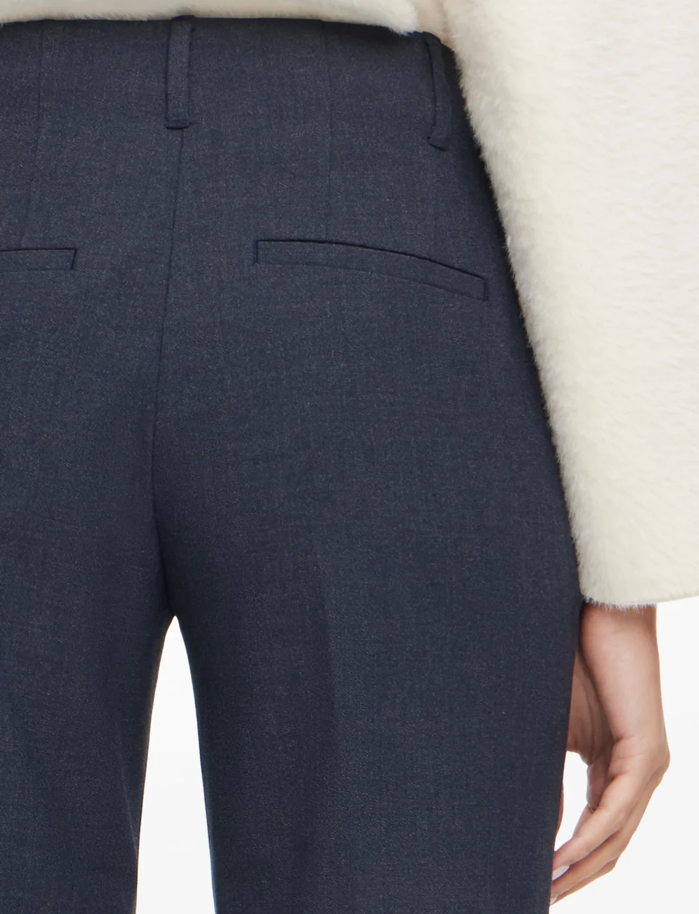 FIVEUNITS - JuliaFV - slim fit bukser - blue grey melange - 5