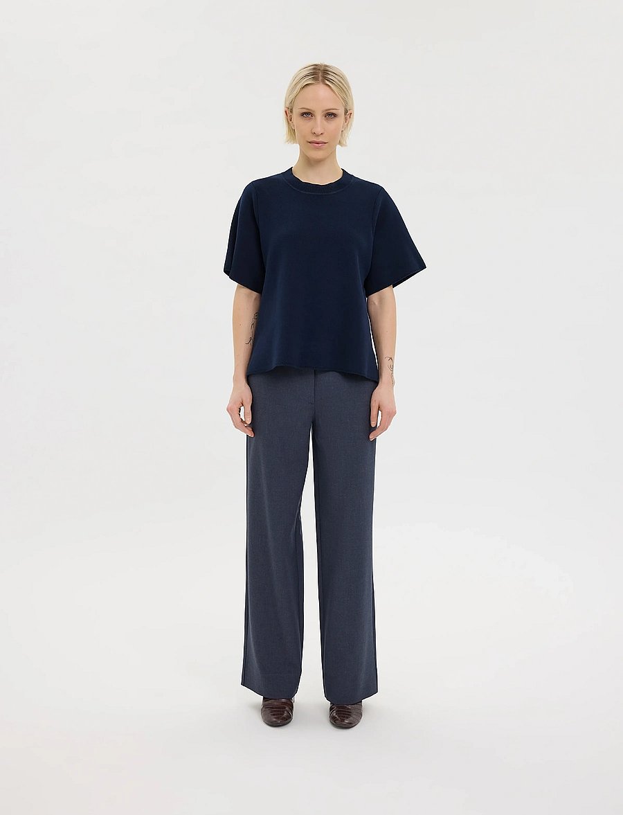 FIVEUNITS - DenaFV - anzugshosen - blue grey melange - 0
