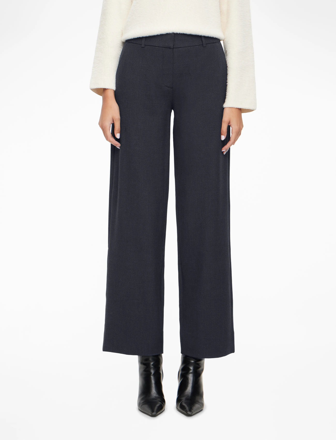 FIVEUNITS - DenaFV - tailored trousers - blue grey melange - 4