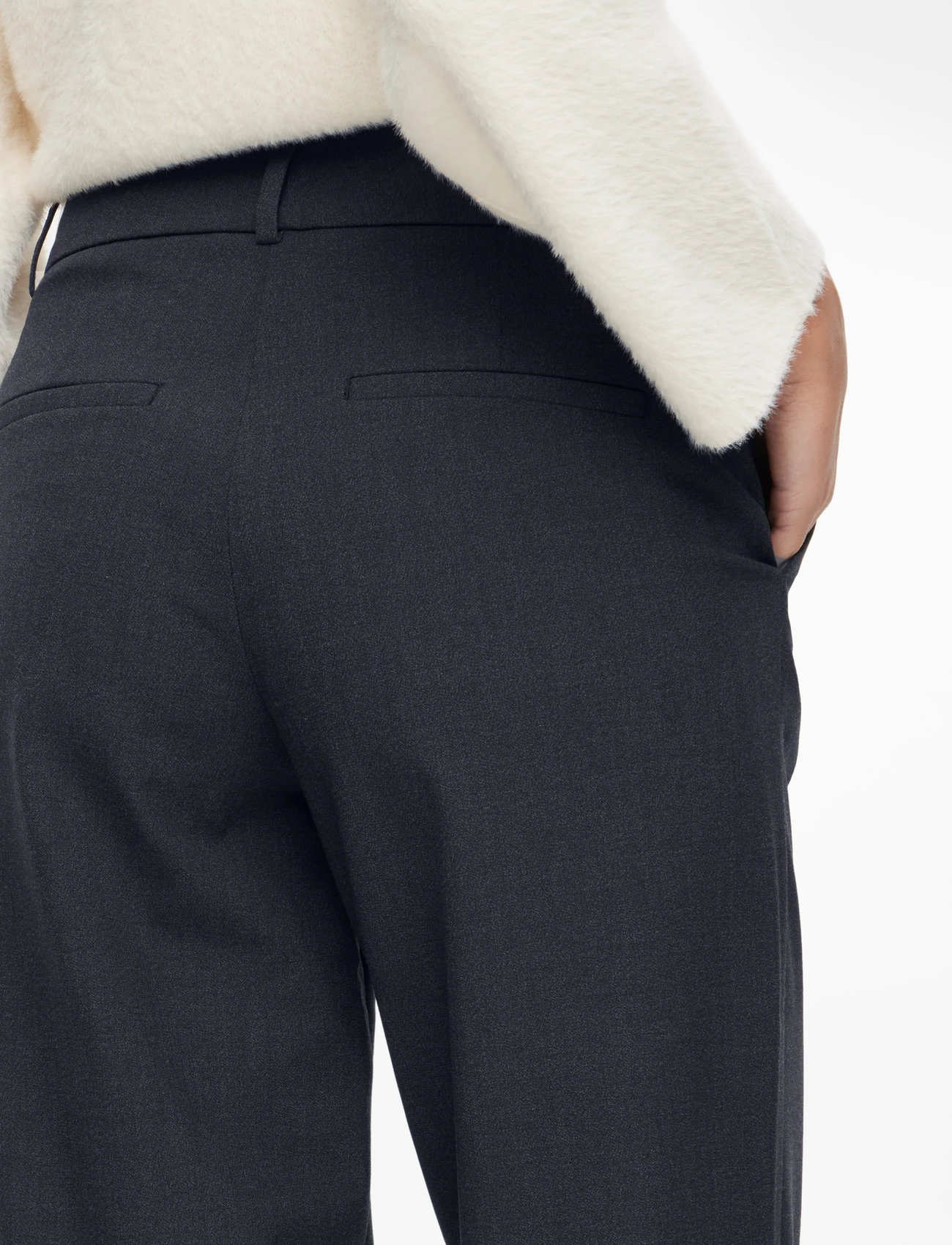 FIVEUNITS - DenaFV - tailored trousers - blue grey melange - 5