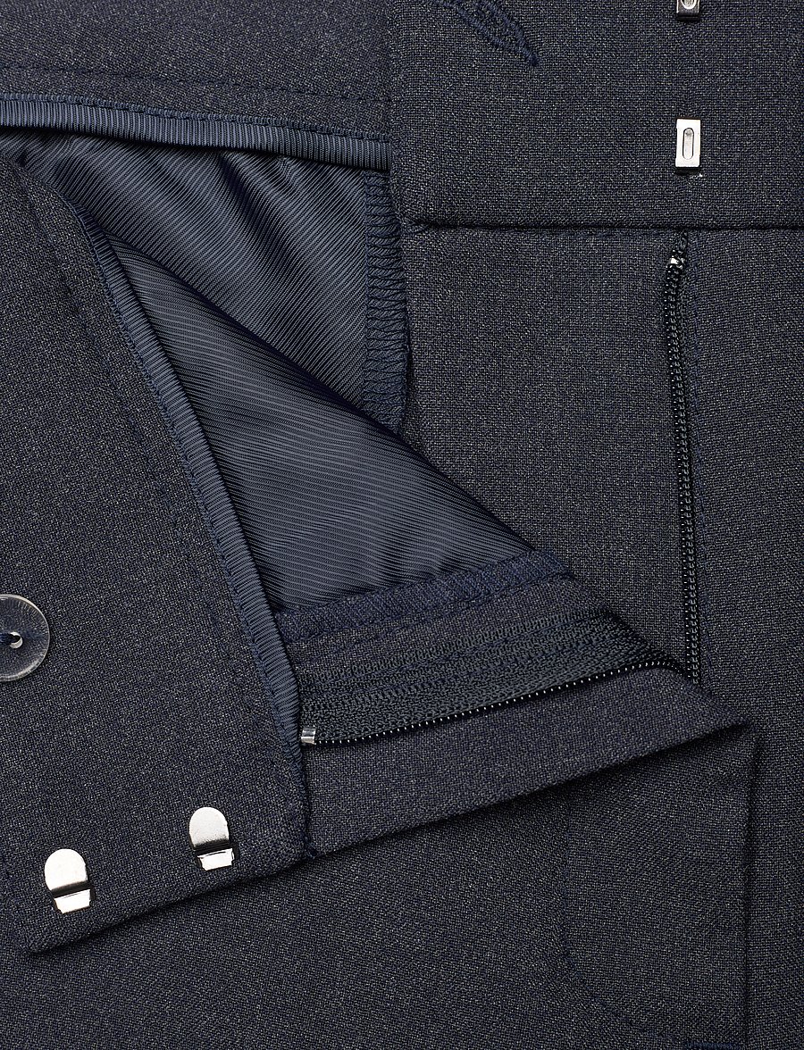 FIVEUNITS - DenaFV - anzugshosen - blue grey melange - 4