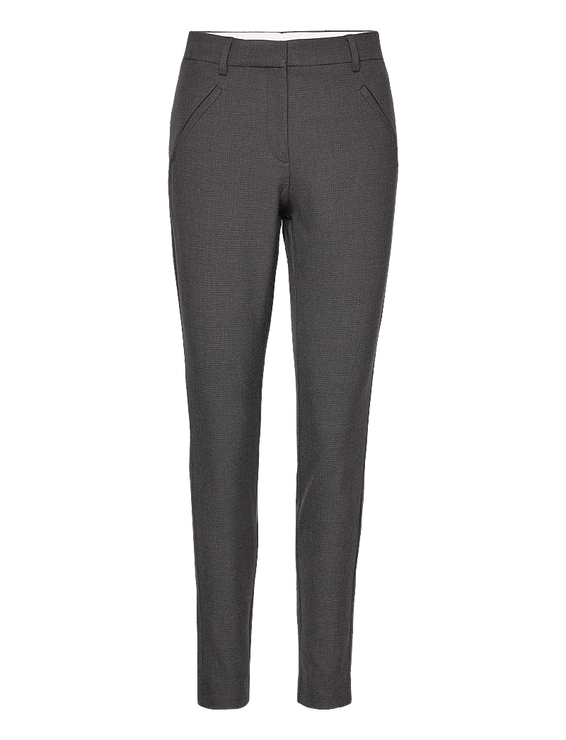 FIVEUNITS - AngelieFV Pure - slim fit hosen - navy brown grid - 0