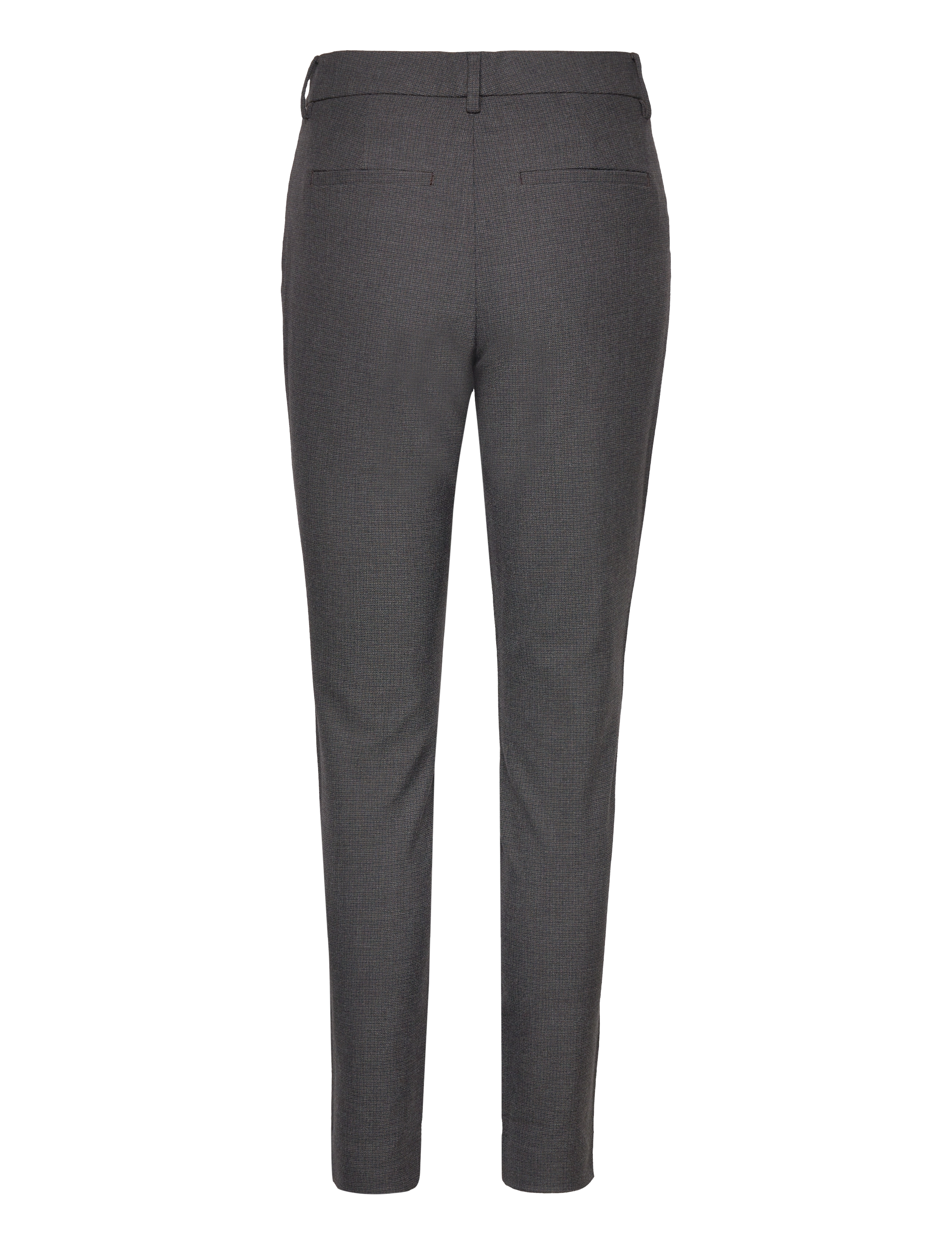 FIVEUNITS - AngelieFV Pure - slim fit bukser - navy brown grid - 1