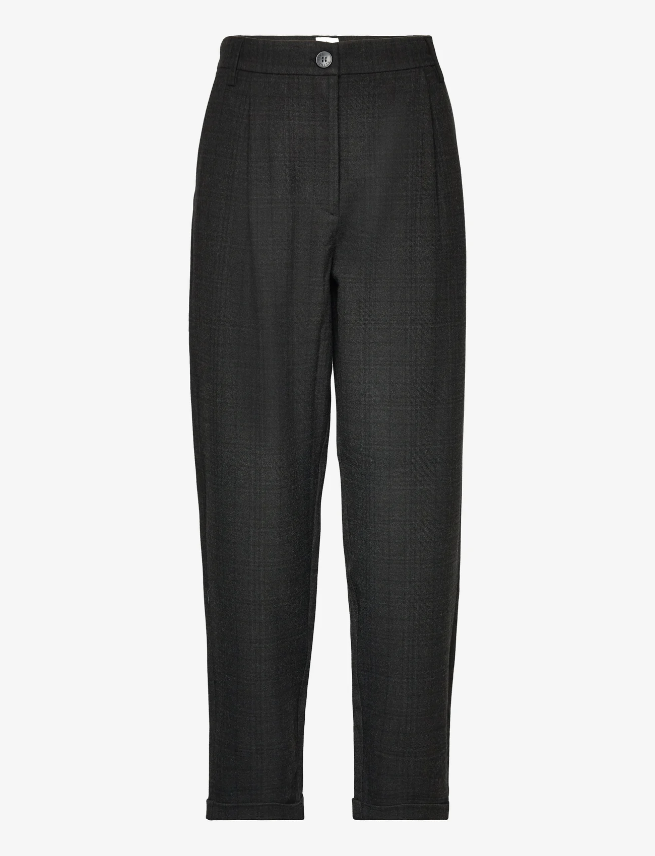 FIVEUNITS - Malou - tailored trousers - black check - 0