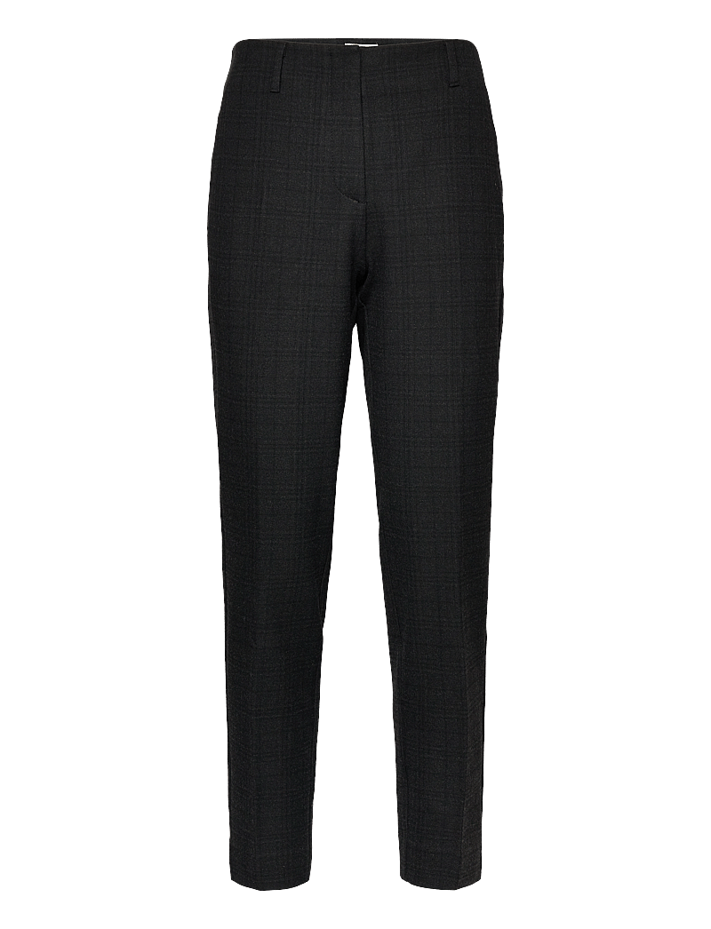 FIVEUNITS - Julia - straight leg hosen - black check - 0