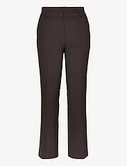 FIVEUNITS - Clara Ankle - tailored trousers - dark brown melange - 0